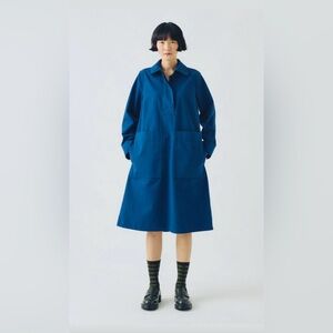 TOAST cotton workwear tunic dress